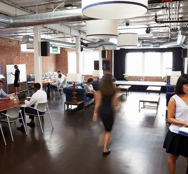 Busy Office Space